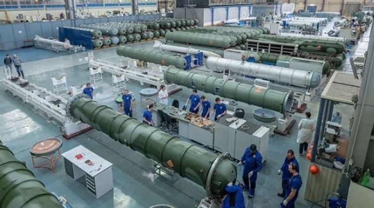 Loading of Missiles From S-400 System Into Canisters 