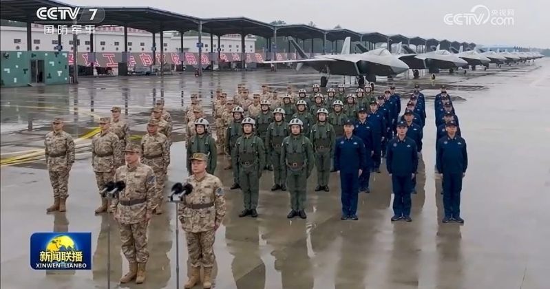 New Southern Theatre Command J-20A Fighters