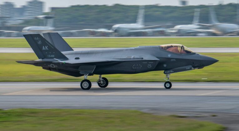 U.S. Air Force F-35A at Kadena Air Base, Okinawa