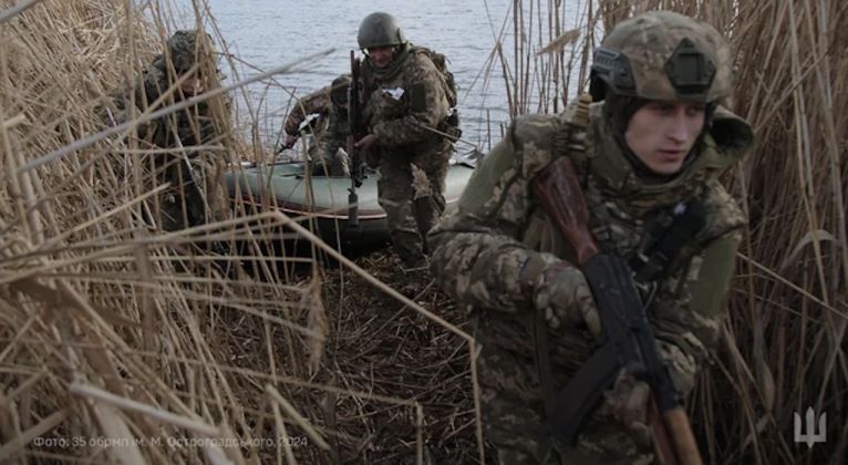 Ukrainian 35th Separate Marine Brigade Personnel