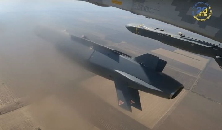 British-Supplied Storm Shadow Cruise Missiles Launched From Ukrainian Air Force Su-24M Fighter