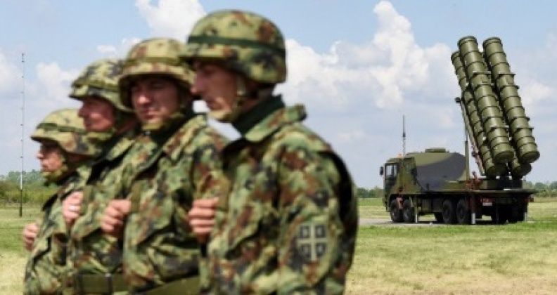 Serbian Personnel and Surface-to-Air Missile Launcher From HQ-22 System