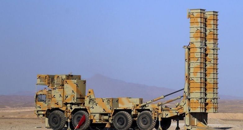 Surface-to-Air Missile Launcher From Iranian Bavar 373 Long Range Air Defence System
