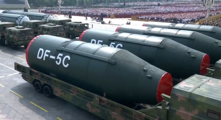 Chinese DF-5C New Silo-Based ICBM Unveiled in September 2025
