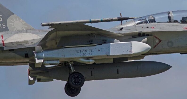 Wan Chien Cruise Missiles Carried By F-CK Ching Kuo Fighter