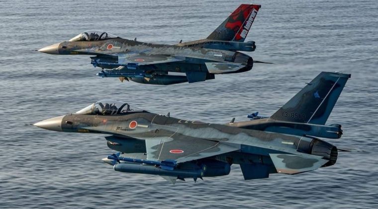 Japan Air Self Defense Force F-2 Fighters