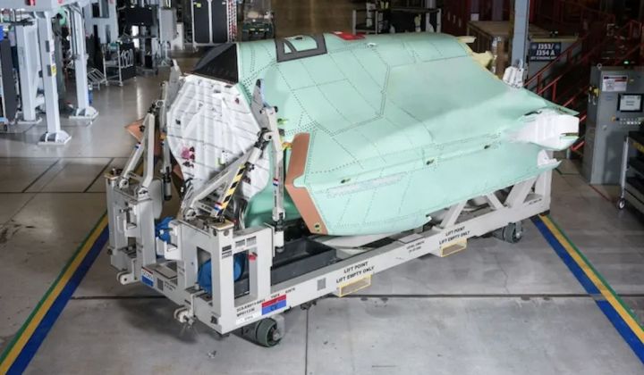 F-35 Centre Fuselage Produced Northrop Grumman