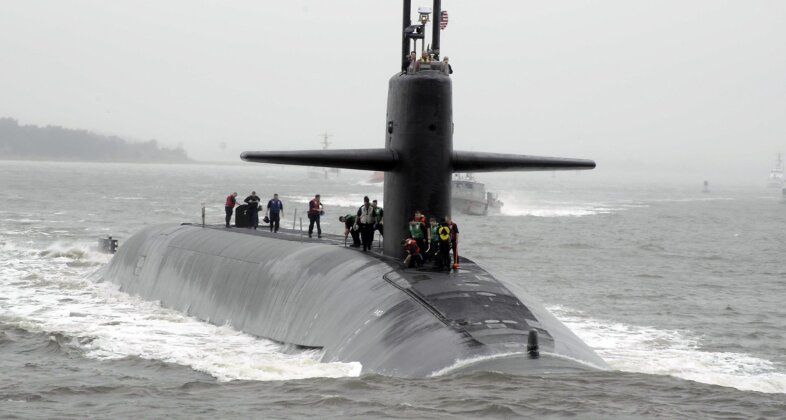 U.S. Navy Ohio Class Submarine