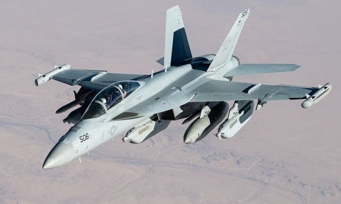 U.S. Navy EA-18G Electronic Attack Aircraft