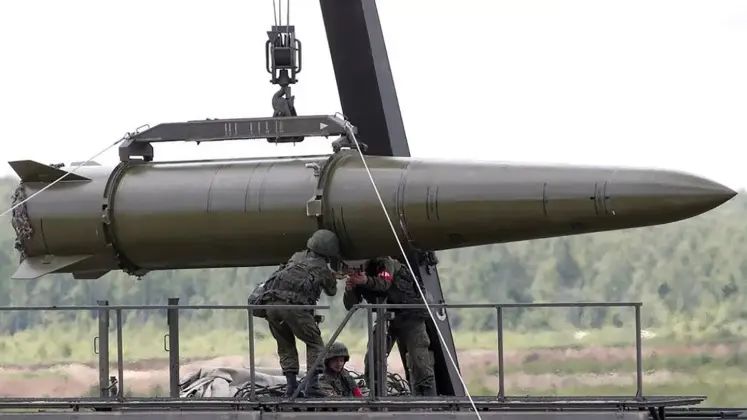 Ballistic Missile From Russian Iskander-M System