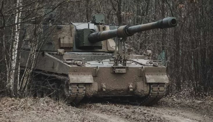 Polish Army K9 Self-Propelled Howitzer