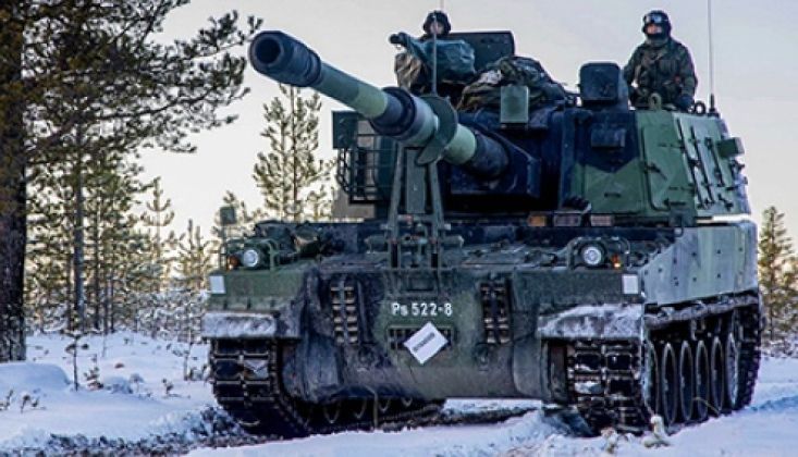 Finnish Army K9 Howitzer