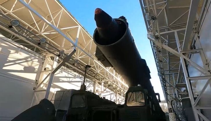 Russian Yars ICBM Preparing For Launch
