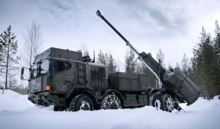 Swedish Archer Wheeled Self-Propelled Howitzer
