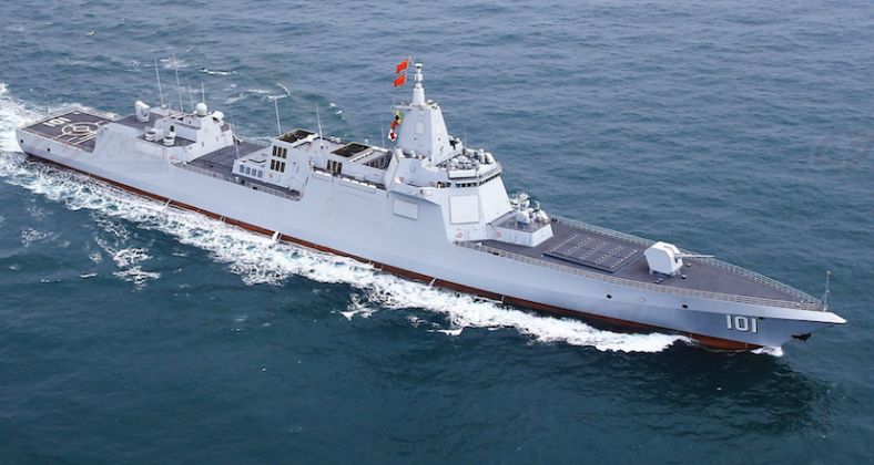Chinese PLA Navy Type 055 Class Destroyer 