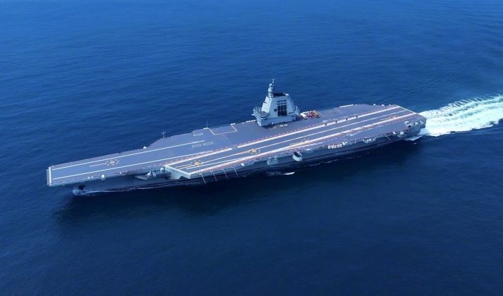 Chinese Supercarrier Fujian