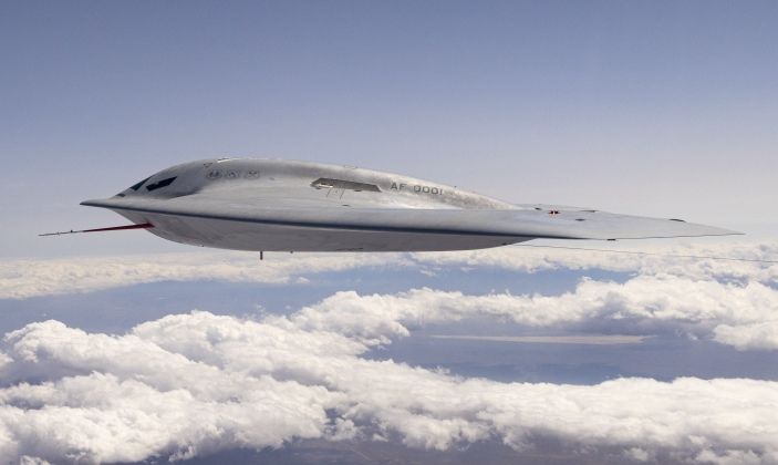 B-21 Bomber First Flight Prototype