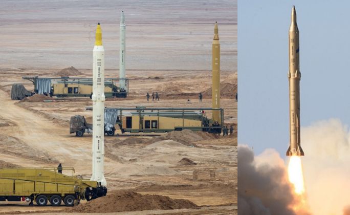 Iranian Sejil Ballistic Missiles