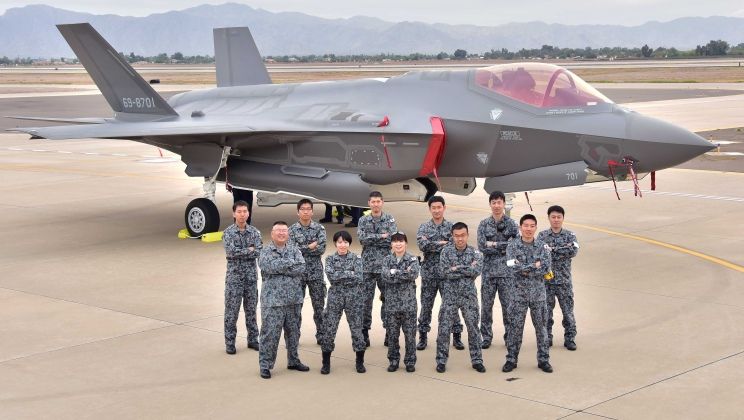 Japan Air Self-Defence Force First F-35 Fighter Delivered in 2017