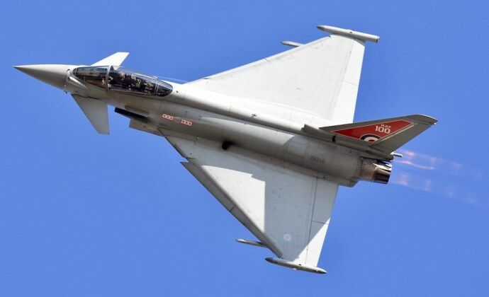 British Royal Air Force Eurofighter