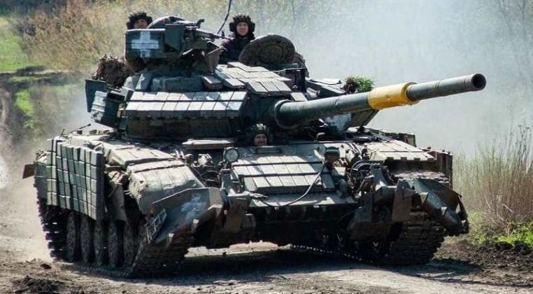 Ukrainain Army T-64 Tank