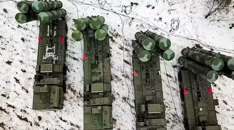 Missile Launchers From S-400 System