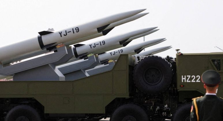 YJ-19 Hypersonic Cruise Missiles on Parade