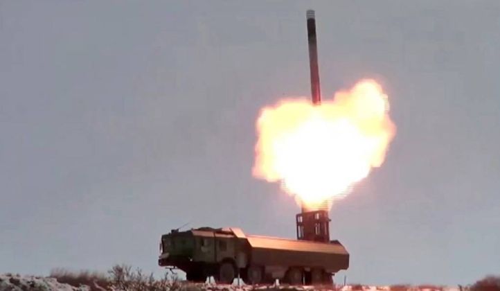 Bastion System Launches P-800 Anti-Ship Cruise Missile