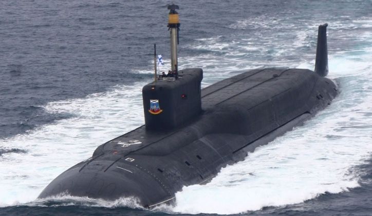 The First Borei Class Submarine the Yuriy Dolgorukiy