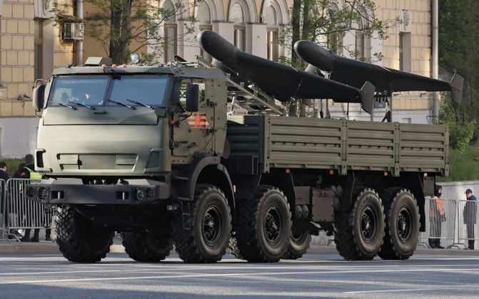 Two Geran-2 Drones on Parade