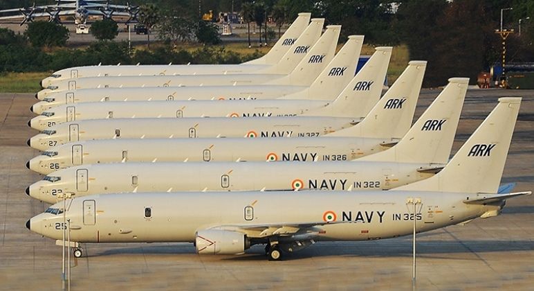 Indian Navy P-8 Anti-Submarine Warfare Aircraft