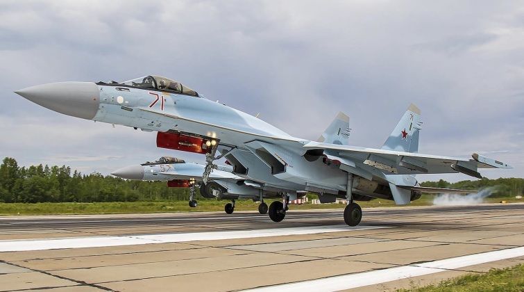 Russian Aerospace Forces Su-35 Fighters