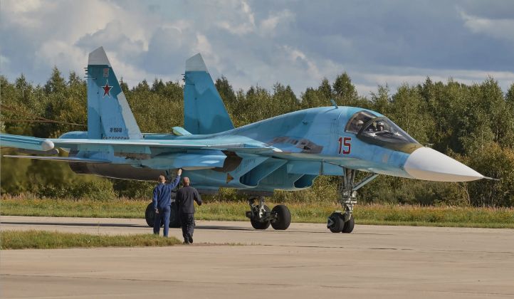 Russian Aerospace Forces Su-34 Strike Fighter