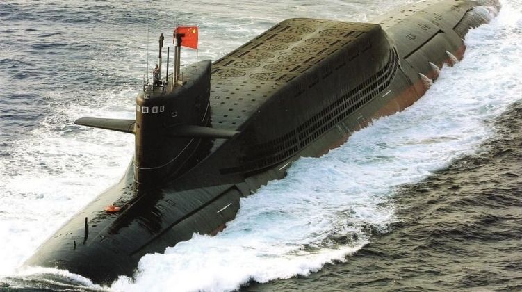 Type 094 JIn Class Nuclear Powered Ballistic Missile Submarine