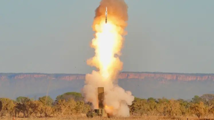SM-6 Launch From Typhon System