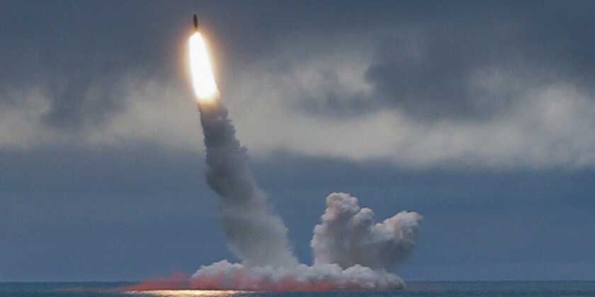 RSM-56 ICBM Launch