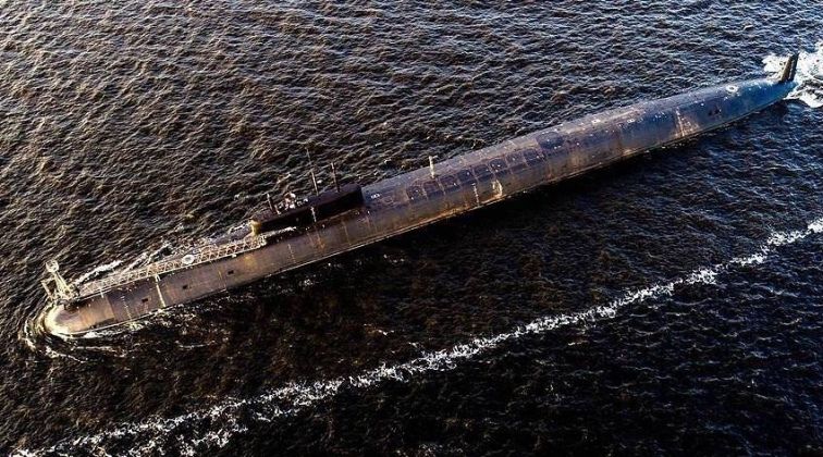 Borei Class Nuclear Powered Ballistic Missile Submarine