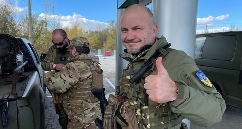 Georgian Legion Personnel in Ukraine