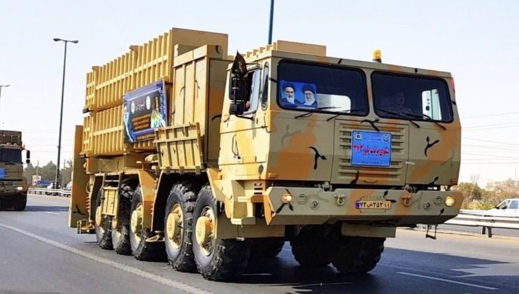 Surface-to-Air Missile Battery From Bavar 373 System