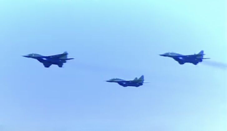 North Korean MiG-29A and MiG-29UB Fighters