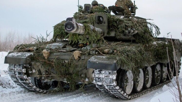 British Army Challenger 2 Tank