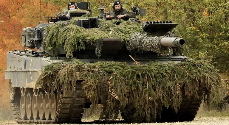 German Army Leopard 2A6 Tank