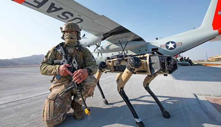 U.S. Air Force Quadrupedal Unmanned Ground Vehicle - 1st Combat Camera Squadron