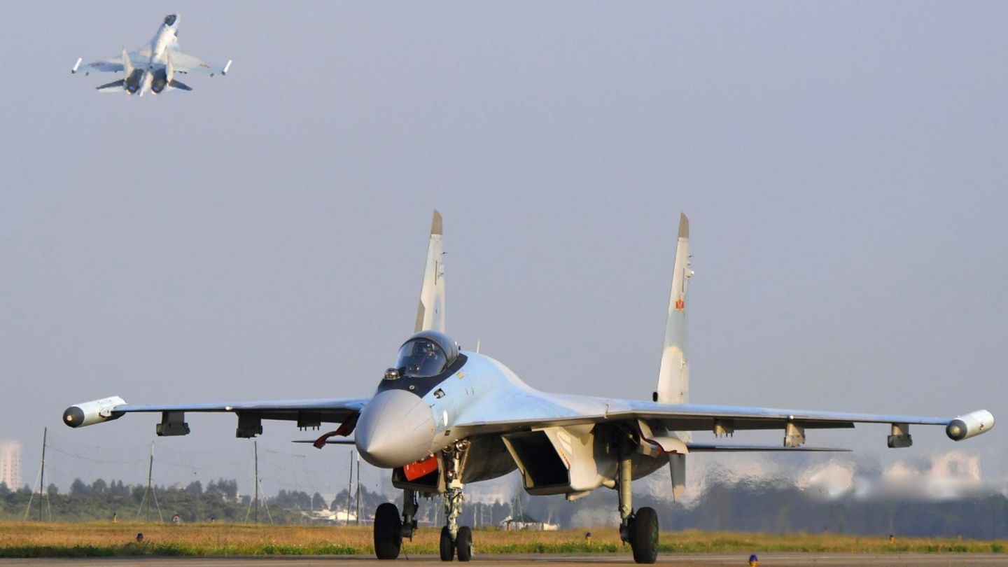 Chinese Air Force Su-35 Air Superiority Fighters