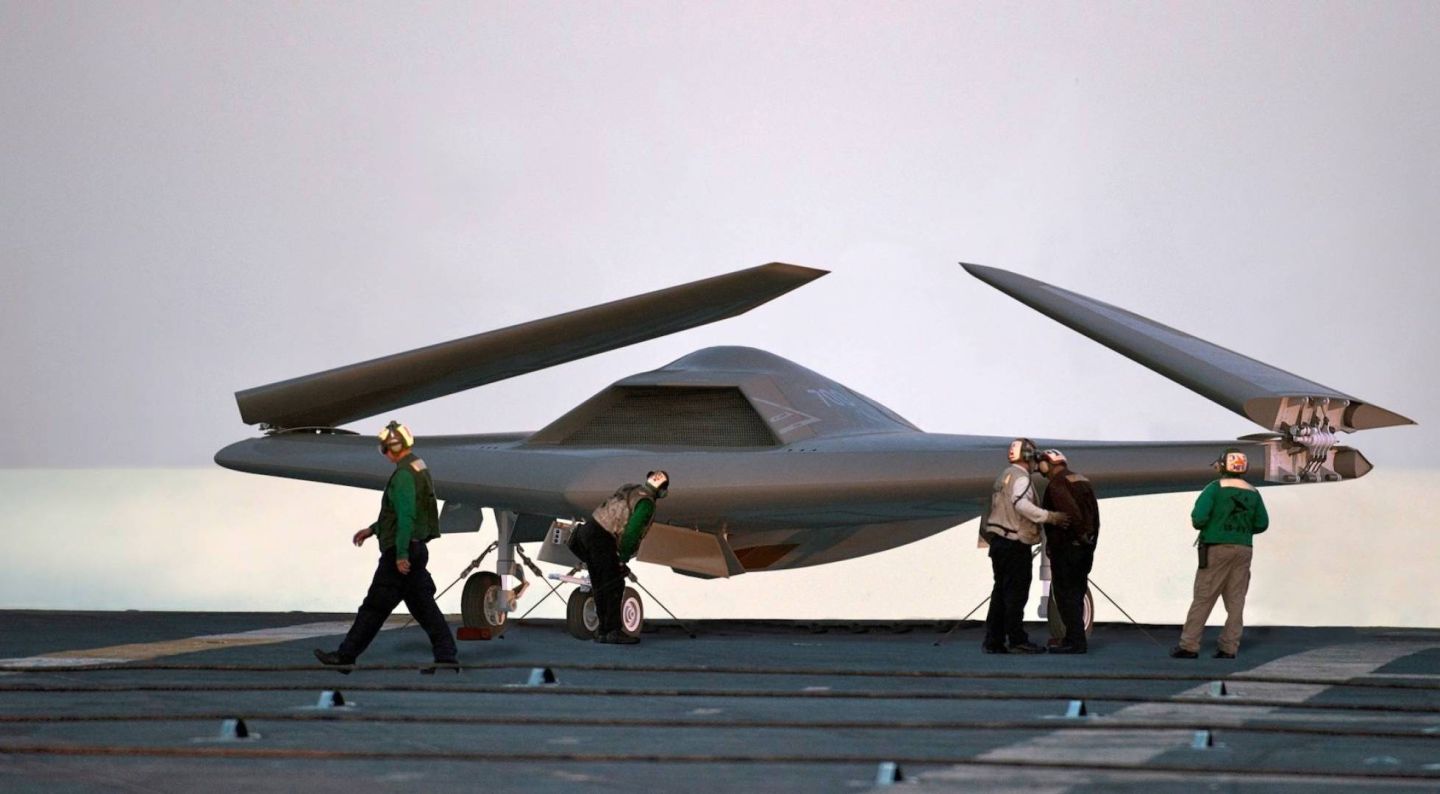 MQ-25 Carrier Based Stealth Drone 