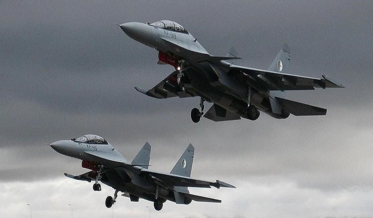 Algerian Air Force Su-30MKA Heavyweight Fighters 