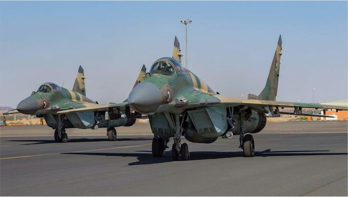 Sudanese Air Force MiG-29 Fighters