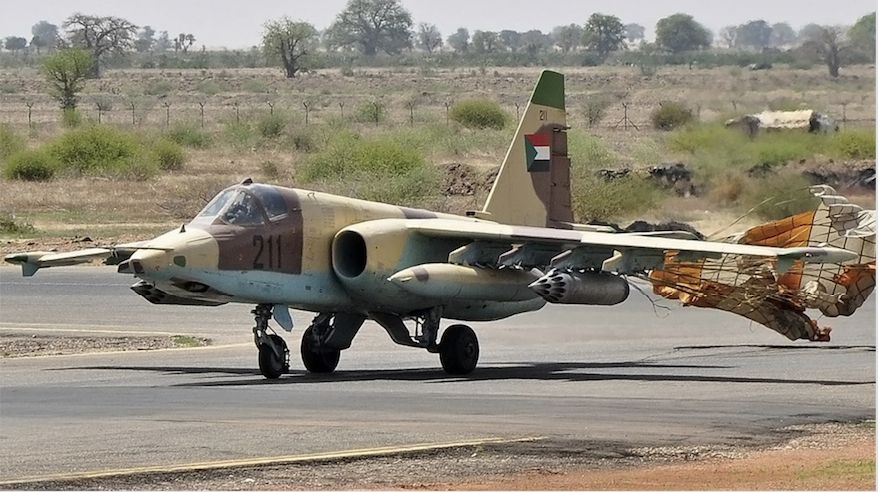Sudanese Air Force Su-25 Strike Fighter