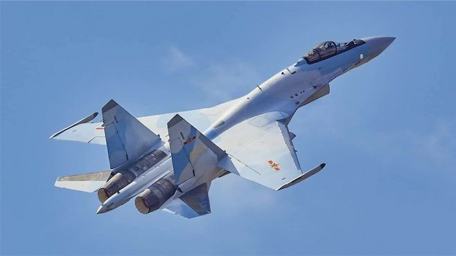 Chinese People's Liberation Army Air Force Su-35 Air Superiority Fighter