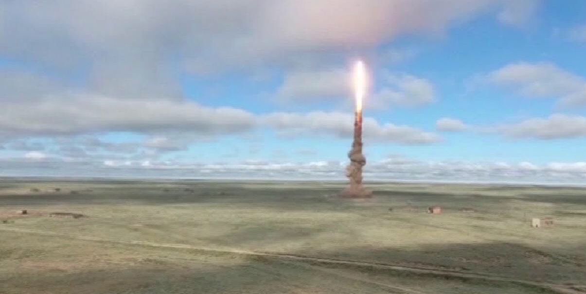 Test of Anti Ballistic Missile in Kazakhstan 